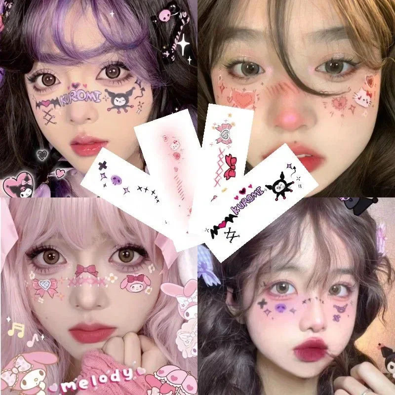 Sanrio Hello Kitty Halloween Sticker/Tattoo