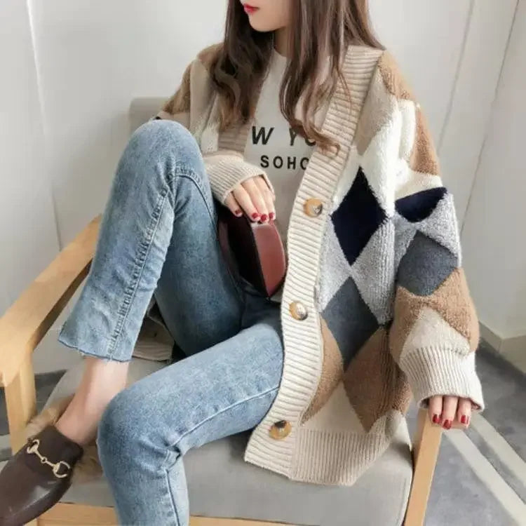 Soft Women's Winter Cardigan