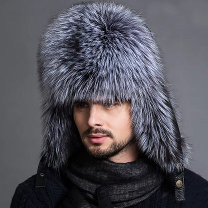 High-End Luxury Ushanka Fur Hat