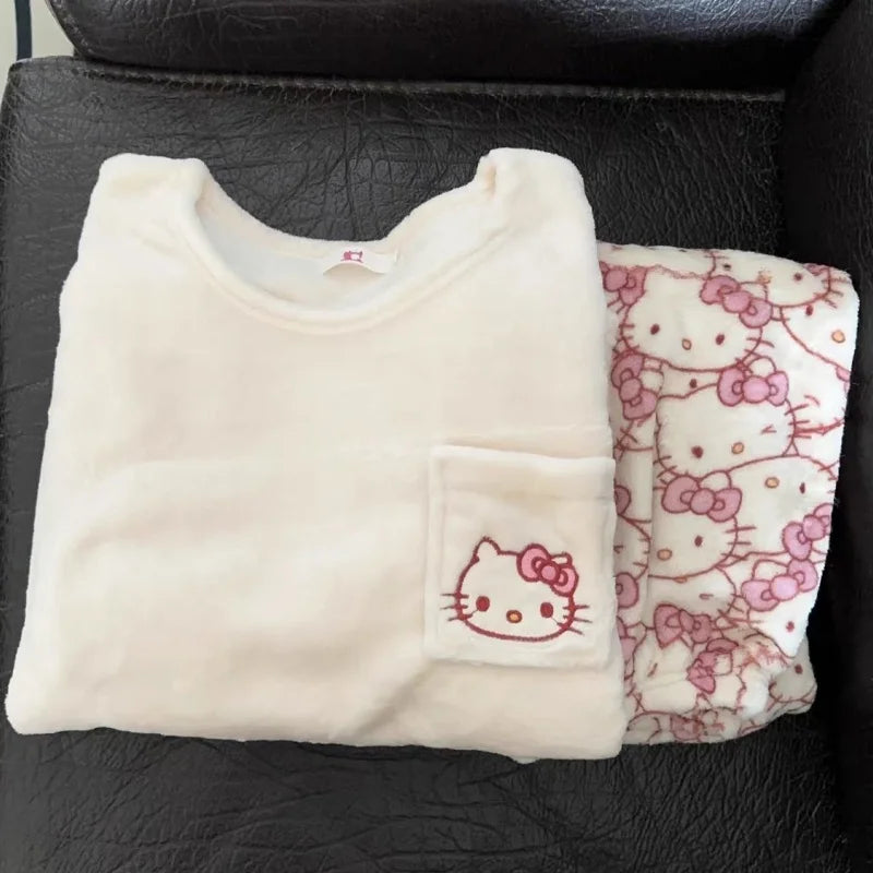 Hello Kitty Thick Super Soft PJ's