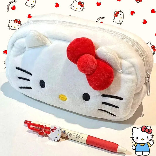 Hello Kitty Pochacco Plush Makeup Bag