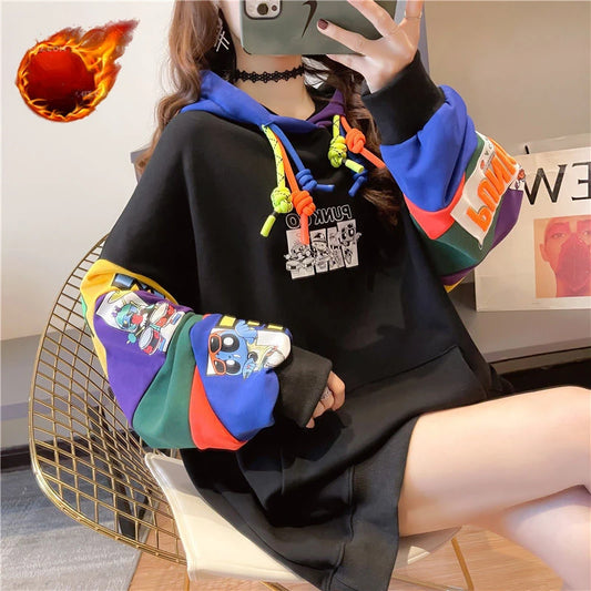 Korean Hooded Sweatshirt Anime