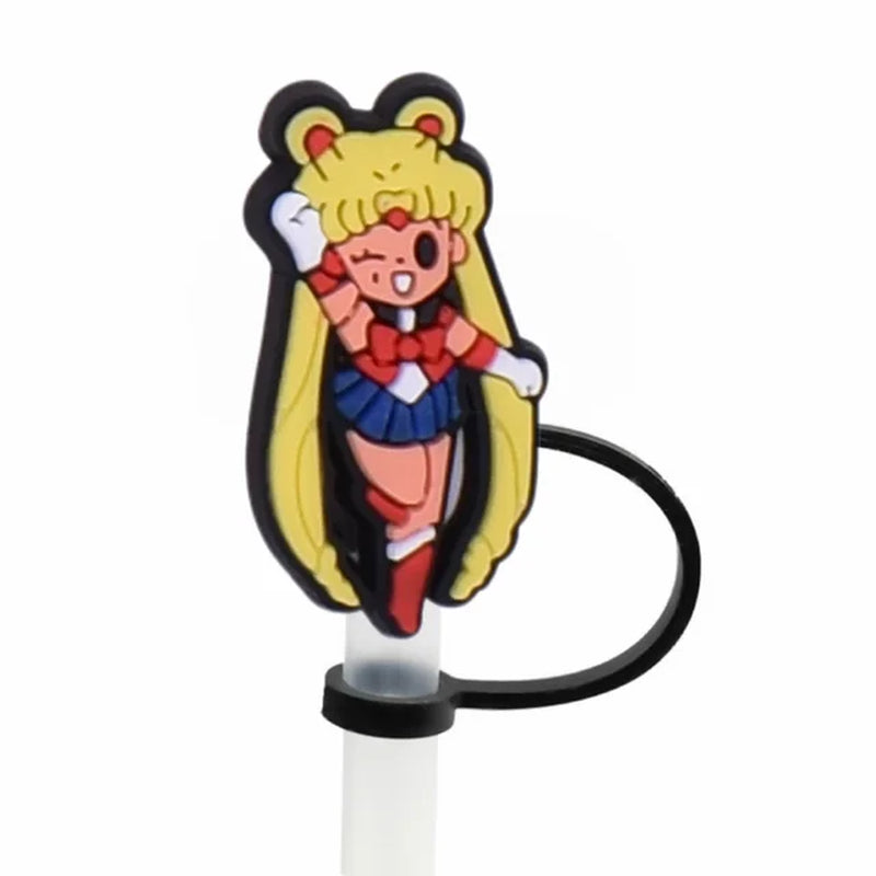 New Anime Beautiful Girl Straw Cover Cap10Mm