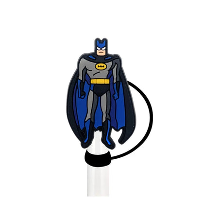 New! Batman Cartoon Straw Cover Cap 10MM Accessories