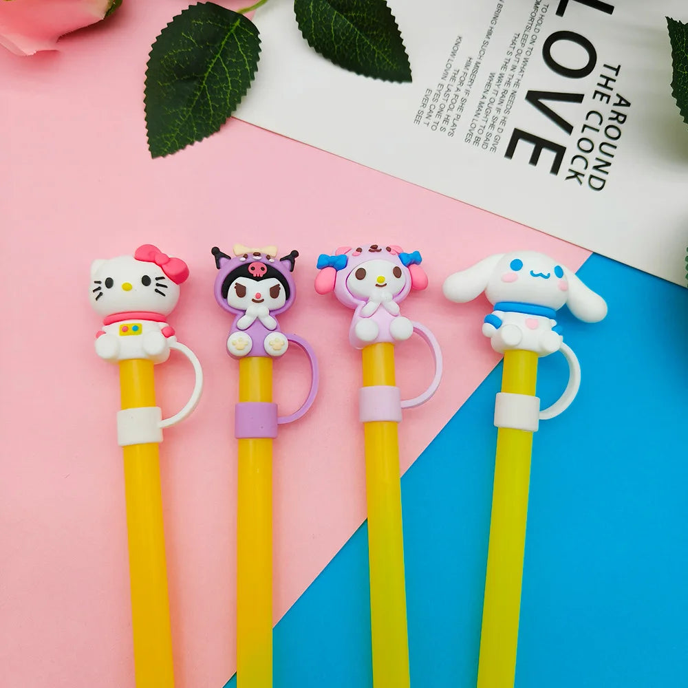 Kawaii Sanrio Kuromi Hello Kitty Straw Cap Cute 10mm