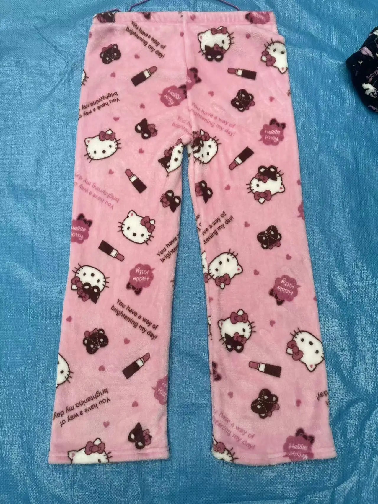 Halloween/Fall Hello Kitty Coral Fleece Pajama Pants