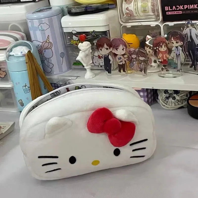 Hello Kitty Pochacco Plush Makeup Bag