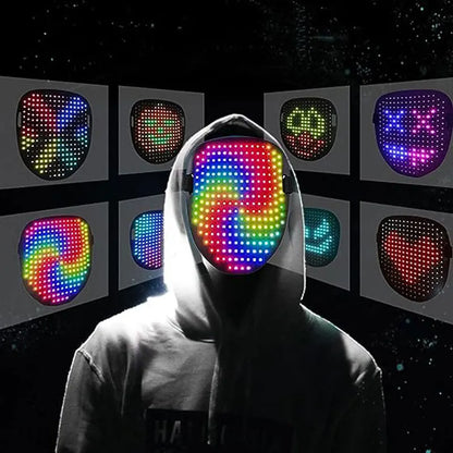 LED Full Color Mask Halloween/Parties/Festivals