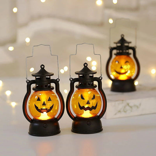 Pumpkin Lantern Vintage Style Table/Decor Lights