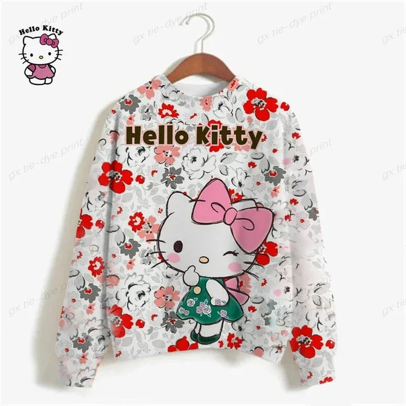 Fall Hello Kitty Harajuku Aesthetic Streetwear