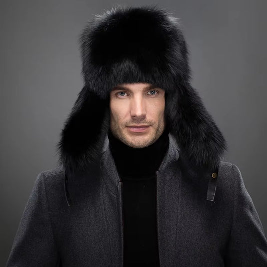 High-End Luxury Ushanka Fur Hat