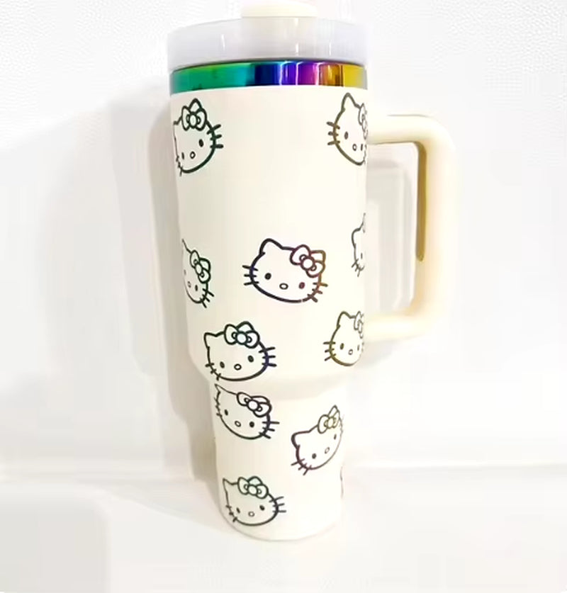 Hello Kitty Stainless Steel 40oz Vacuum Insulated Travel Cup