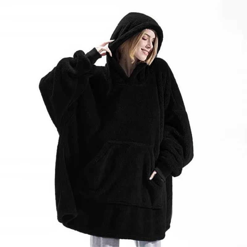 2024 Winter Women/Men Oversized Hoodie Blanket