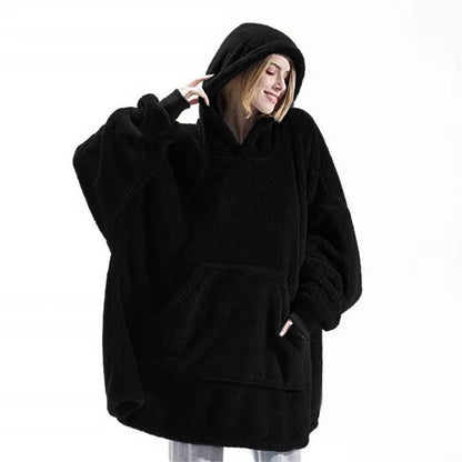 2024 Winter Women/Men Oversized Hoodie Blanket