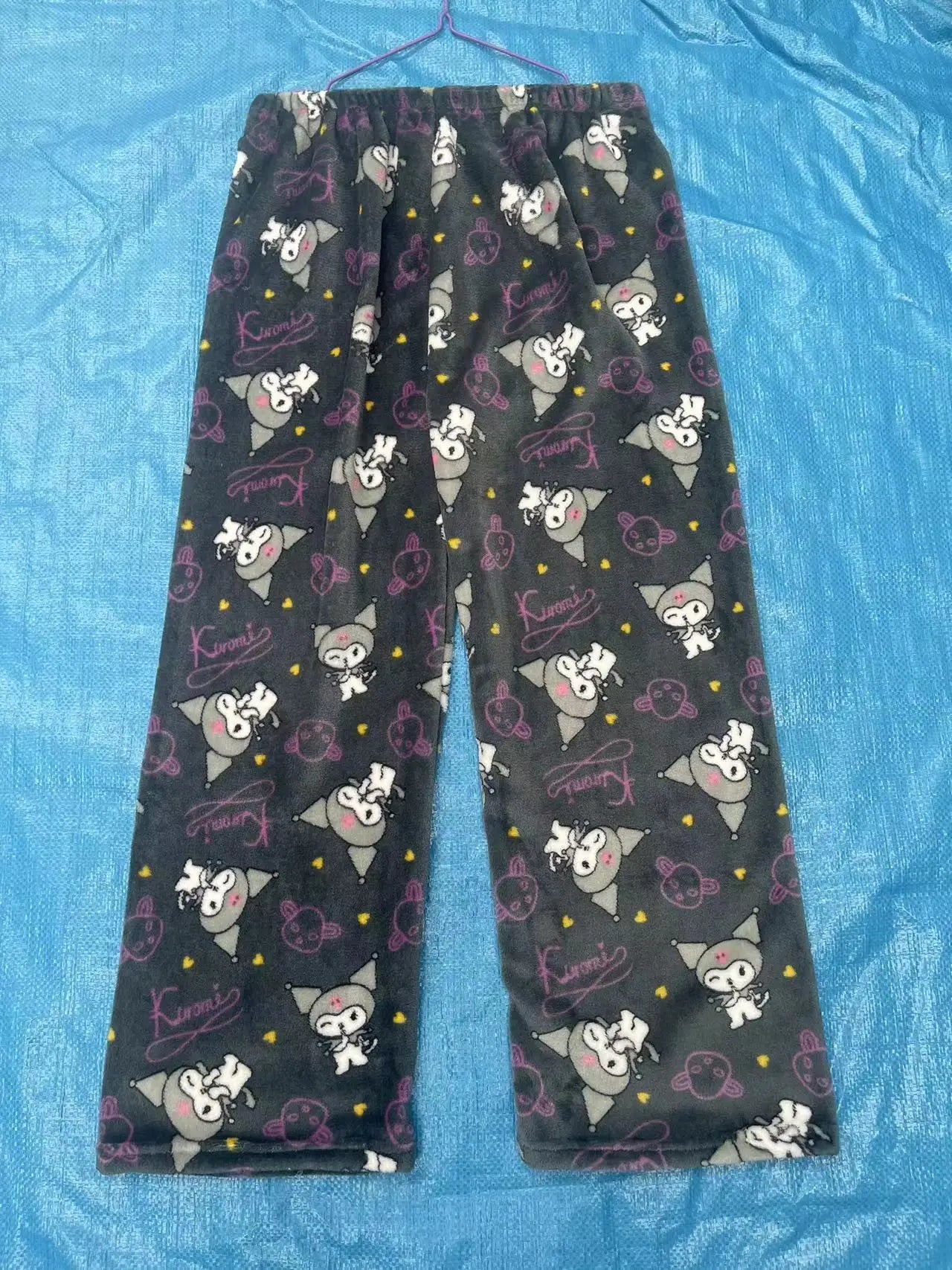 Halloween/Fall Hello Kitty Coral Fleece Pajama Pants