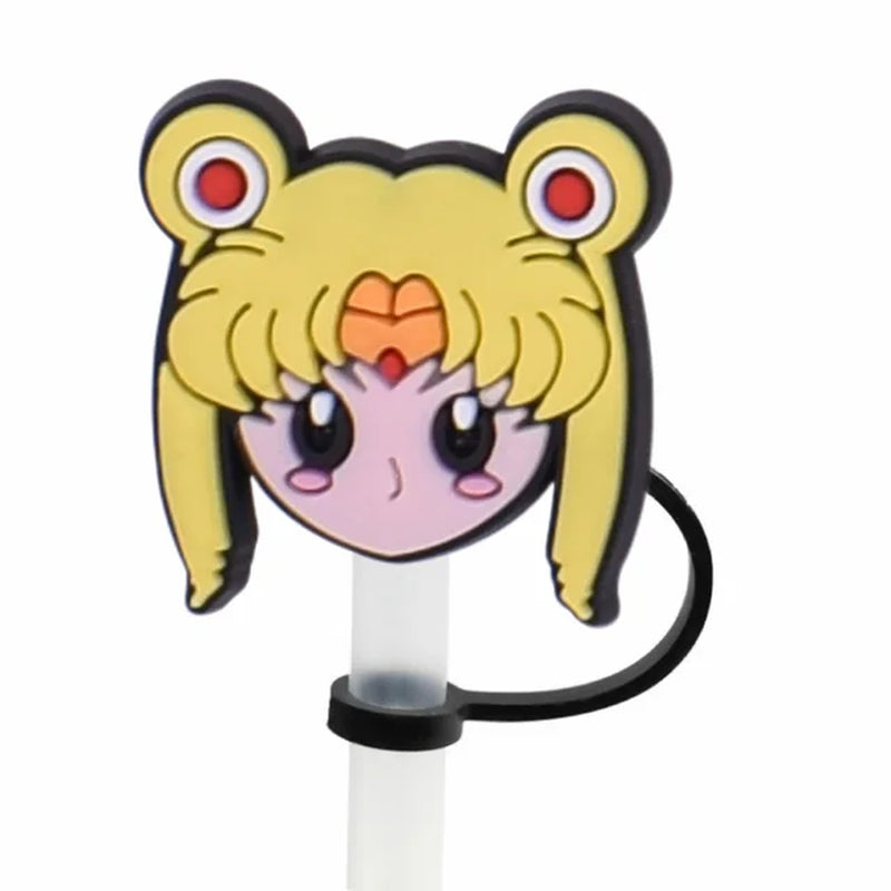 New Anime Beautiful Girl Straw Cover Cap10Mm