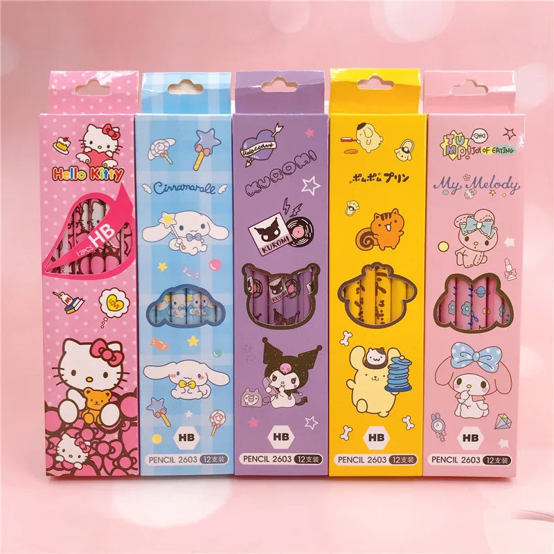 Cute Hello Kitty Pencils