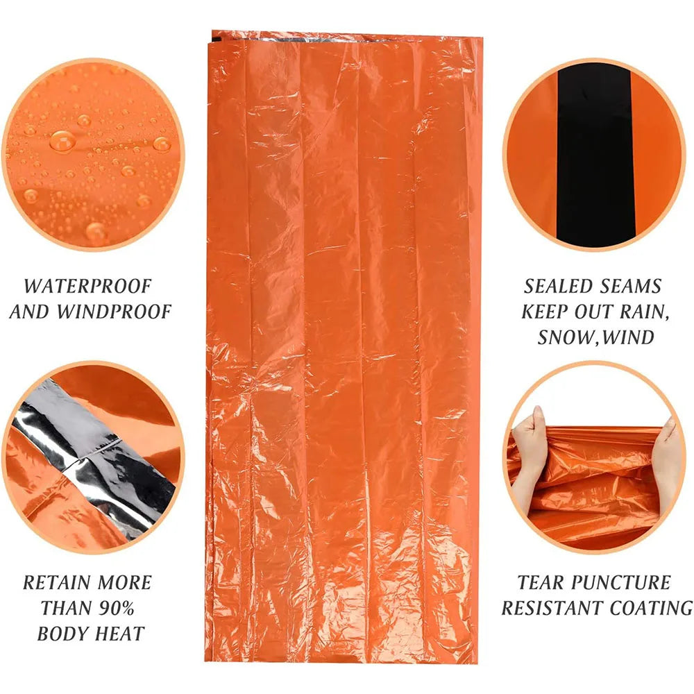 PE Emergency Sleeping Bag Waterproof 