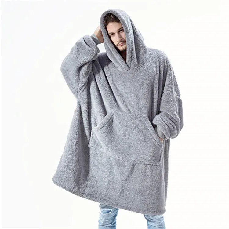 2024 Winter Women/Men Oversized Hoodie Blanket