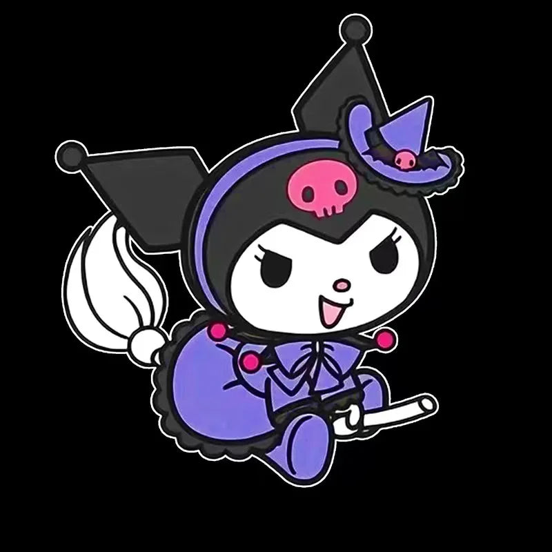 Kuromi Open Door Projection Cute Car Decoration