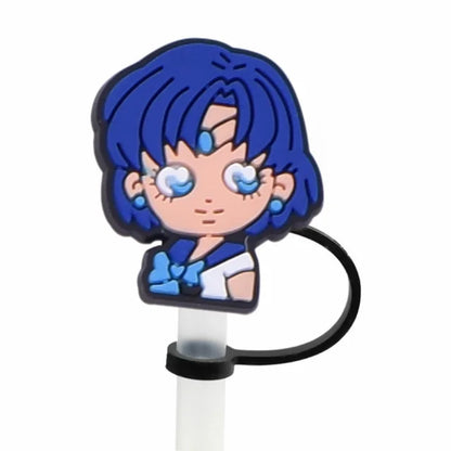 New Anime Beautiful Girl Straw Cover Cap10Mm