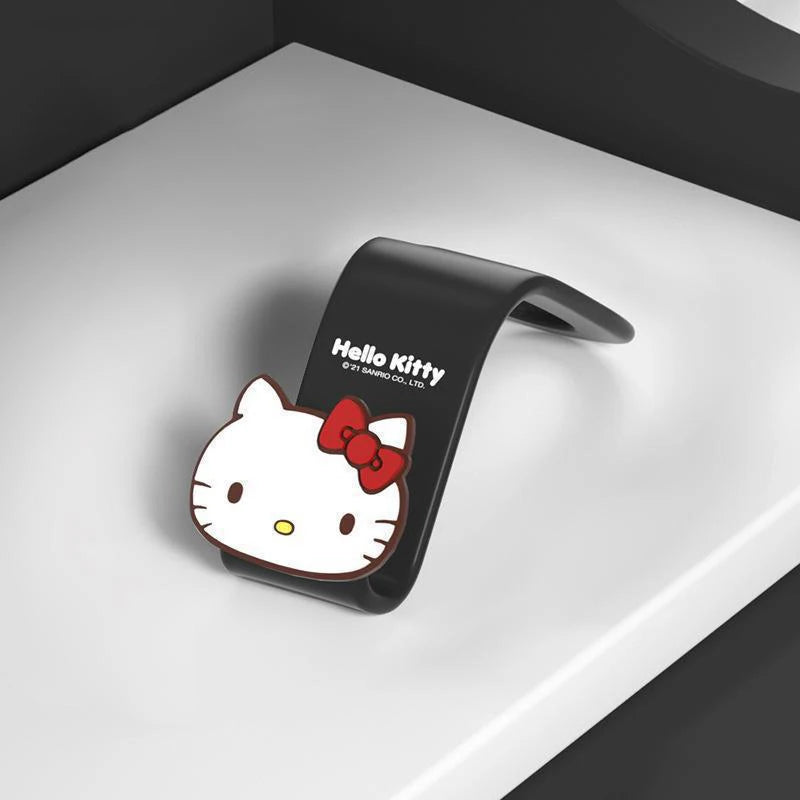 Sanrio Kawaii Hello Kitty Car Hook Cartoon Car Seat Load-Bearing Hook Car Rear Chair Hook Car Interior Accessories Auto Parts