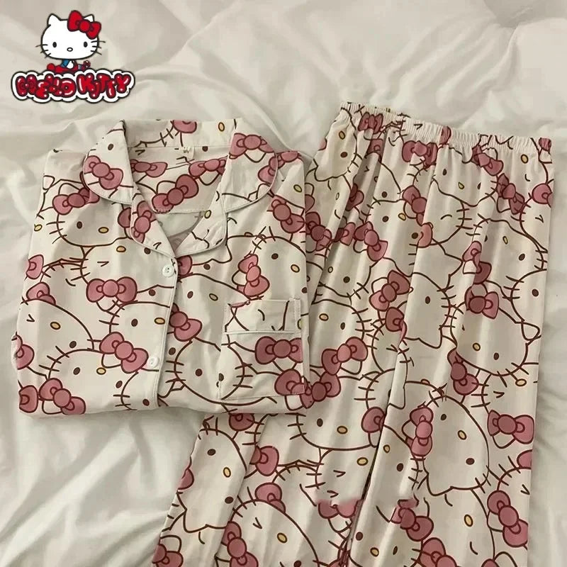 Kuromi Kawaii Cartoon Sleepwear PJ's