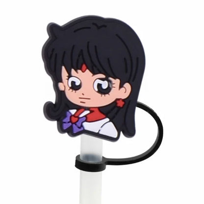 New Anime Beautiful Girl Straw Cover Cap10Mm