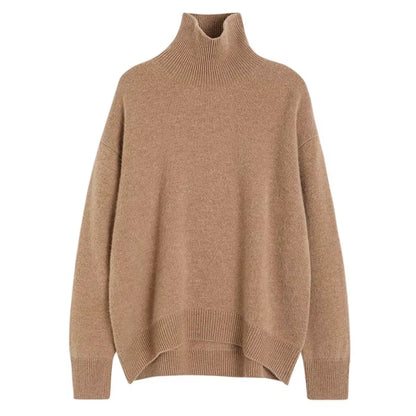 New Cashmere Sweater Pullover High Neck 