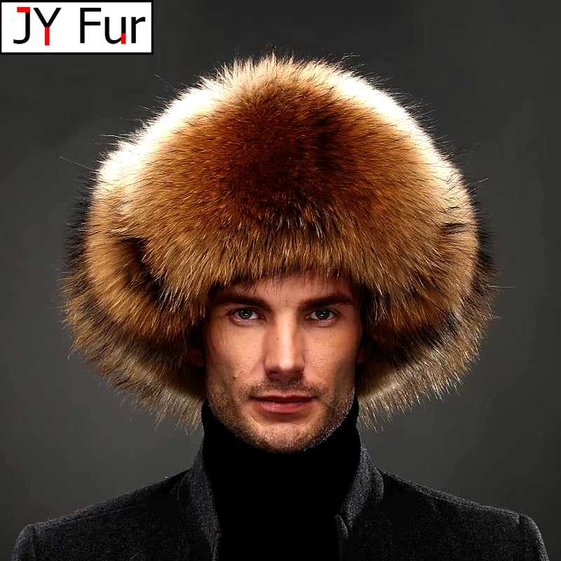 High-End Luxury Ushanka Fur Hat