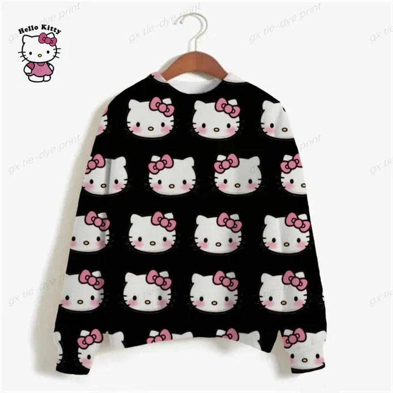 Fall Hello Kitty Harajuku Aesthetic Streetwear