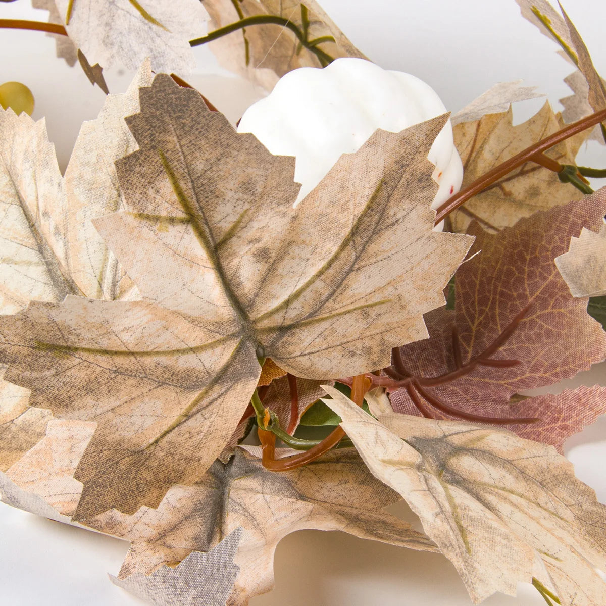 Fall Garland Autumn Maples Leaf Pumpkin Berry