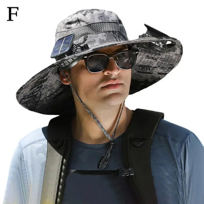 BreezeBrim Solar Cooling Hat