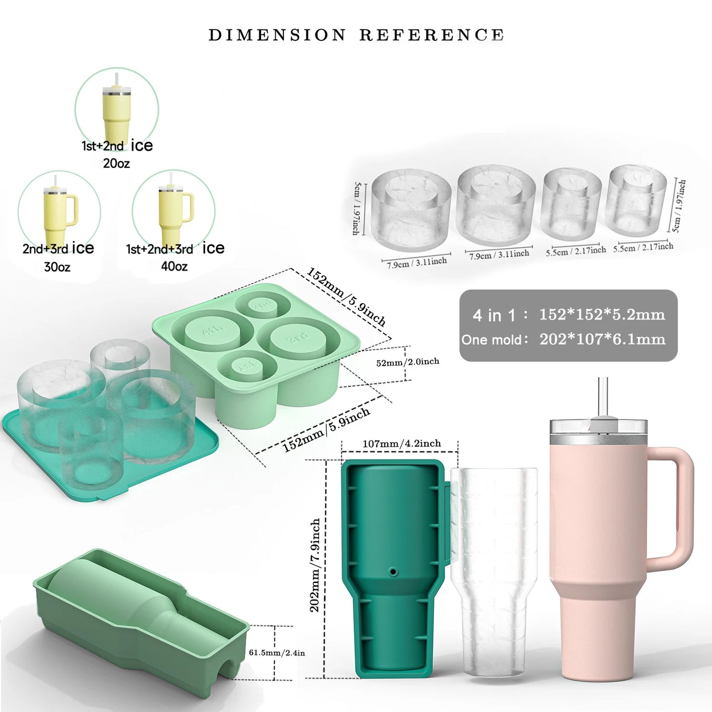CoolShape Ice Molds