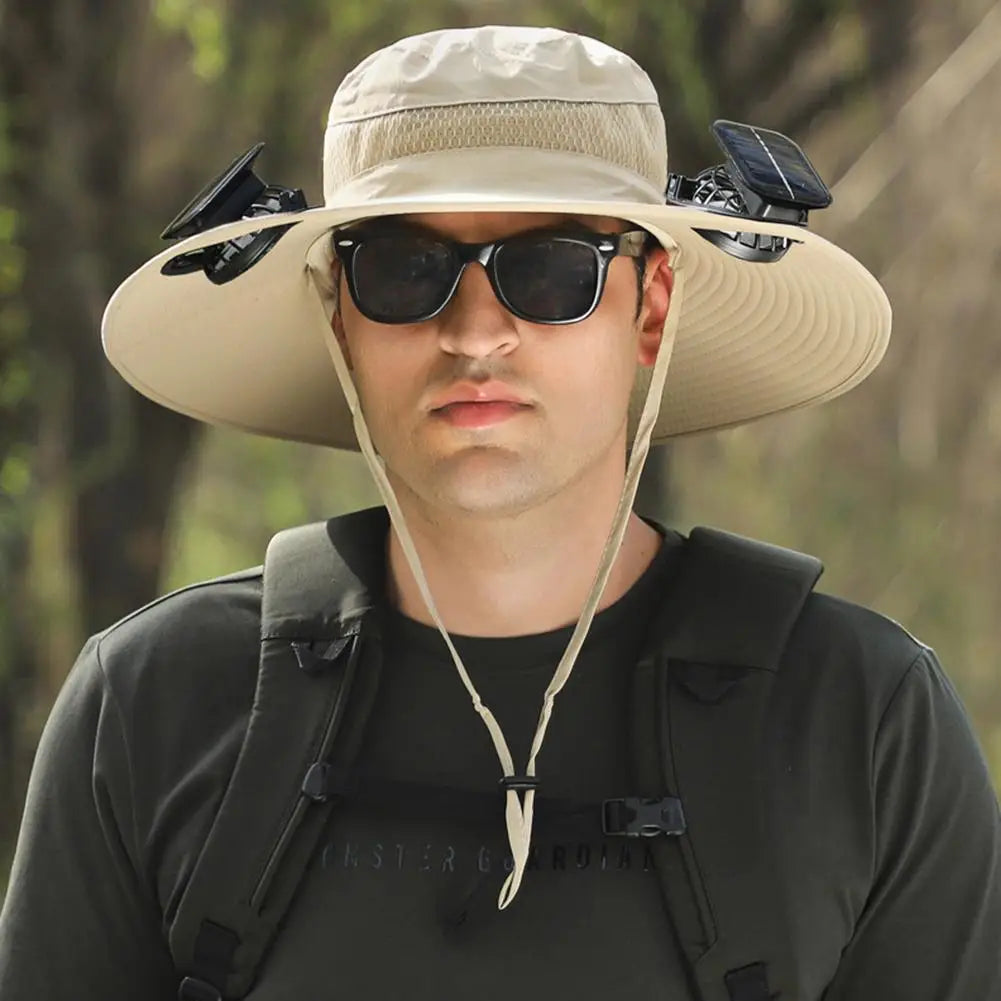 BreezeBrim Solar Cooling Hat