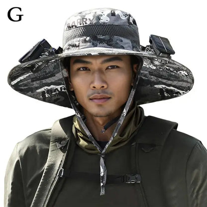 BreezeBrim Solar Cooling Hat