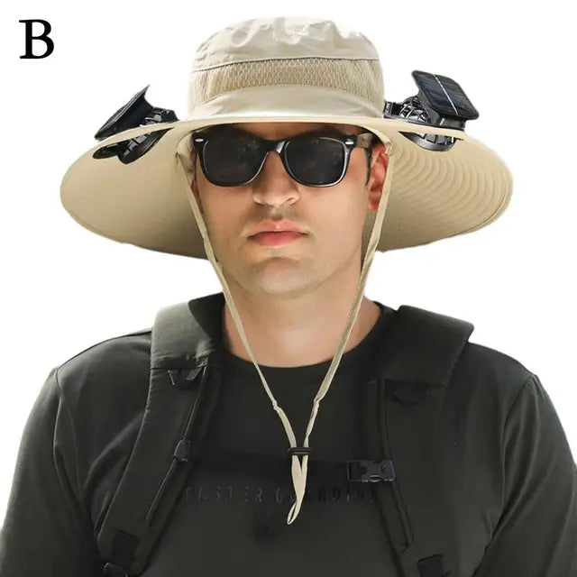 BreezeBrim Solar Cooling Hat