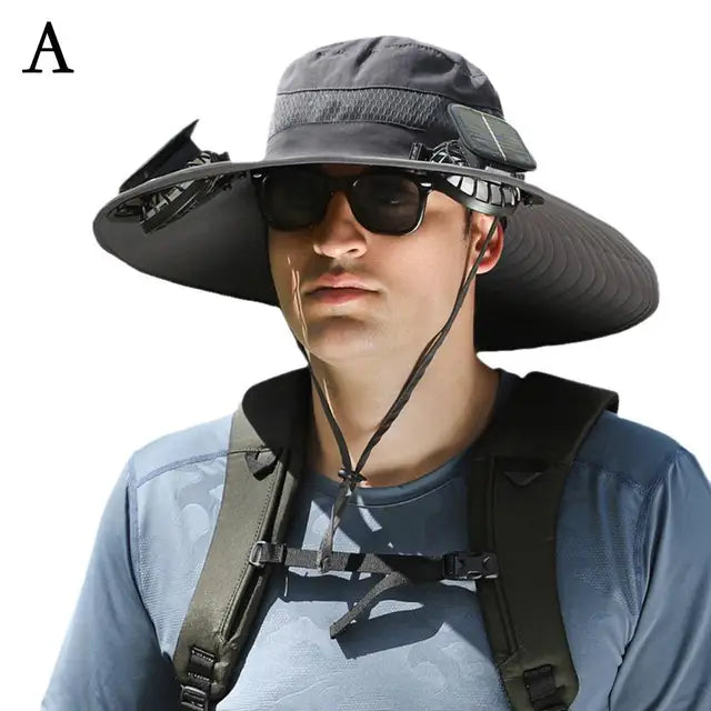 BreezeBrim Solar Cooling Hat