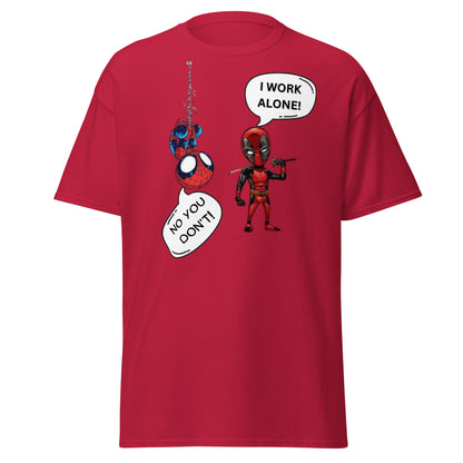 Cartoon Deadpool - I Work Alone