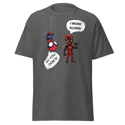 Cartoon Deadpool - I Work Alone