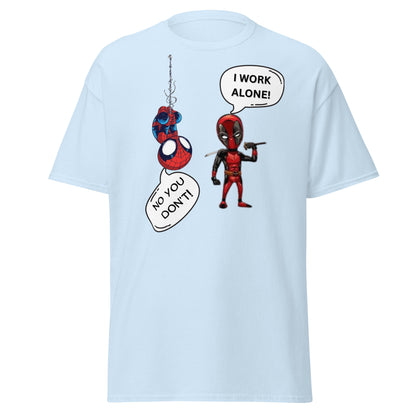 Cartoon Deadpool - I Work Alone